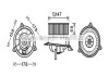 Компрессор салона AVA COOLING FD8495 (фото 1)