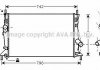 Радиатор охлаждения двигателя Focus C-Max 1.6 TDCi*10/03- (AVA) AVA COOLING FDA2370 (фото 1)