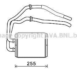 AVA IVECO радіатор опалення Daily IV 06- AVA COOLING IV6105