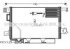 Радіатор кондиціонера MERCEDES A-CLASS W169/B-CLASS W245 (AVA) AVA COOLING MSA5382D (фото 2)