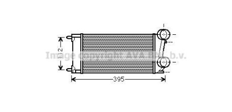 Охолоджувач наддувального повітря AVA COOLING PEA4343