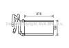 Теплообмінник, система опалення салону CLEVER FIT AVA COOLING TO6705 (фото 1)