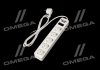 Сетевой фильтр, удлинитель с USB2 Optima Base 5 1,8m WHITE провод 3*0,75мм2 <> Axxis Ax-1267 (фото 2)