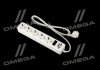 Мережевий фільтр, подовжувач з USB2 Optima Base 5 1,8m WHITE провід 3*0,75мм2 <> Axxis Ax-1267 (фото 3)