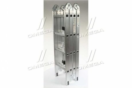 Лестница алюминиевая трансформер 4*4 4,7м MAX 150kg <>(распродажа) Axxis Ax-803
