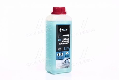 Активна піна Ultra Foam Cleaner 3 в 1 (каністра 1л) Axxis Axx-392 (фото 1)