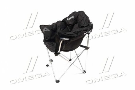Крісло "Luna" для пікніка та риболовлі чорне <> Axxis CraB-03