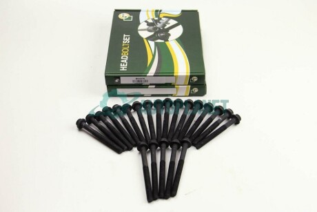 Комплект болтів з головкою системи TORX з чорного металу BGA BK4376