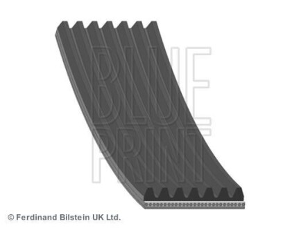 Фото ремінь генератора Nissan Qashqai 1.6 07-13 BLUE PRINT AD07R1817 Ремінь генератора Nissan Qashqai 1.6 07-13 BLUE PRINT AD07R1817