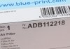 Фільтр повітряний Mini Cooper 2 1.6/2.0D 10- BLUE PRINT ADB112218 (фото 5)