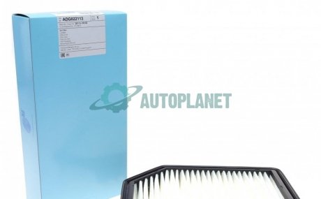 Фильтр воздушный Hyundai Accent 1.4/1.6 10-/Kia Rio III 1.1-1.6 11- BLUE PRINT ADG022113 (фото 1)