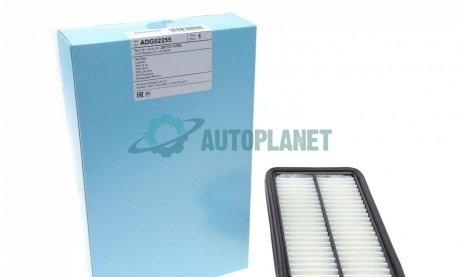 Фільтр повітряний Hyundai Getz 1.1-1.6 i 1.5 TDi 03-12 BLUE PRINT ADG02255