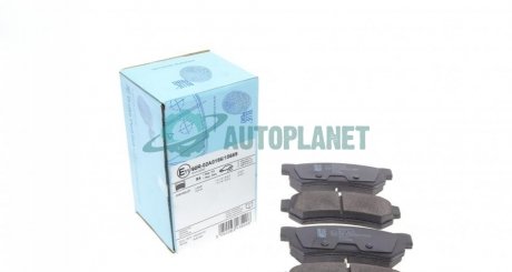 Колодки гальмівні (задні) Chevrolet Lacetti/Nubira 1.4-2.0 03-13 BLUE PRINT ADG042152