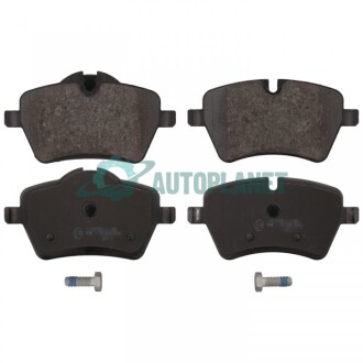 Гальмівні колодки передн. MINI BLUE PRINT ADG04298