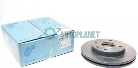 Диск тормозной (передний) Chevrolet Lacetti/Nubira 05- (256x24) BLUE PRINT ADG04363 (фото 1)