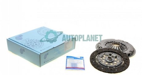 Комплект зчеплення Fiat Fiorino 1.3D Multijet 07- (d=220mm) BLUE PRINT ADL143047