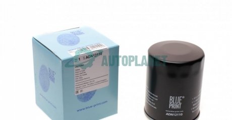Фильтр масляный Nissan Micra 1.0-1.4i 92-10/ Primera 2.0i 90-96 BLUE PRINT ADN12110 (фото 1)