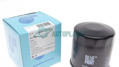 Фільтр масляний Renault Megane III 2.0CVT 09-/IV 1.6-1.8Tce 15- BLUE PRINT ADN12112 (фото 1)