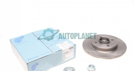 Диск тормозной (задний) Citroen Berlingo/Peugeot Partner 08- (267.8х12) (+ABS) (с подшипником) BLUE PRINT ADP154305 (фото 1)