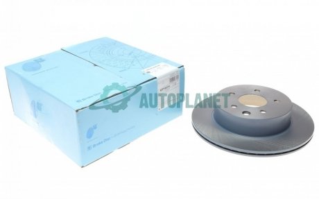 Диск гальмівний (задній) Nissan Leaf 10-/Juke 14-/Qashqai 10-/X-Trail 01-13 (292x16) BLUE PRINT ADP154314 (фото 1)