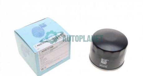 Фільтр масляний Subaru Levorg 1.6 16V 15- (h=66.5mm) BLUE PRINT ADS72106
