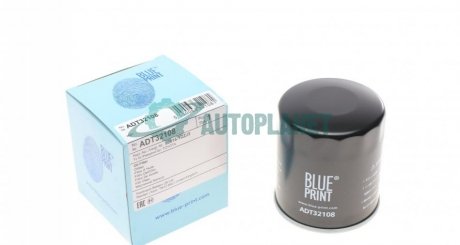 Фільтр масляний Fiat Fiorino 80-/ Jeep Cherokee 2.4 01-08 (h=85mm) BLUE PRINT ADT32108