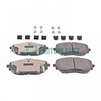 Гальмівні колодки, дискові. BLUE PRINT ADT342223
