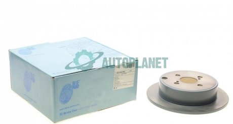 Диск тормозной (задний) Toyota Corolla 02-13 (258x9) (с покрытием) BLUE PRINT ADT343165