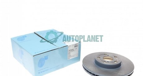 Диск гальмівний (передній) Totota Avensis 03-08 (277x26) BLUE PRINT ADT343166 (фото 1)