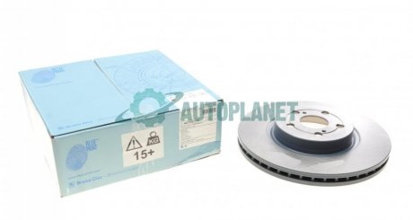 Диск тормозной (передний) Toyota Avensis 03-08 (295x26) (с покрытием) BLUE PRINT ADT343168
