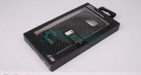 Чохол Samsung Galaxy S6, M, Hard Case, Black (карбоновий)) BMW 80212413763 (фото 1)