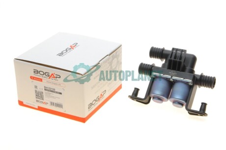 Кран печки BMW 5 (E60)/6 (E63)/7 (E66) 2.0-6.0 01-10 BOGAP B4122100