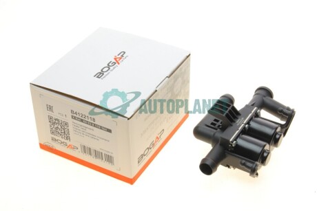 Кран печки BMW 5 (F10)/7 (F01-F04) 09-16 N52/N55/N57/N63/N74/S73 BOGAP B4122118