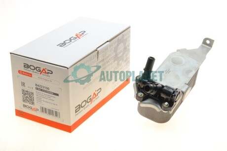 Радиатор масляный АКПП BMW X3 (F25)/X4 (F26) 1.6/2.0/3.0D 10-18 (теплообменник)) BOGAP B4223100