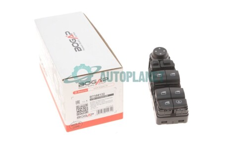 Кнопка склопідіймача (L) BMW 5 (F10) 11-16 B47/N20/N47/N52/N53/N55/N57/S63 (блок) BOGAP B7358122