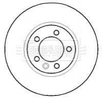 Тормозные диски BORG & BECK BBD5916S