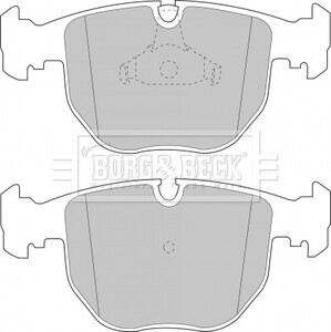 Тормозные колодки дисковые BORG & BECK BBP1595