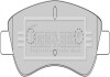 Тормозные колодки дисковые BORG & BECK BBP1703 (фото 2)