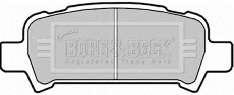 Тормозные колодки дисковые BORG & BECK BBP1705