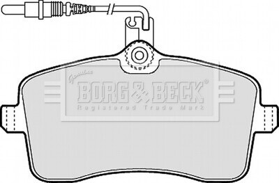 Тормозные колодки дисковые BORG & BECK BBP1897