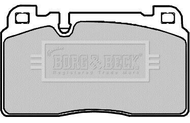 Тормозные колодки дисковые BORG & BECK BBP2382