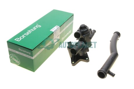 Термостат VW Polo/Skoda Fabia 1.4/1.6 09-16 (83°C/87°C) (з трубкою) Borsehung B19087