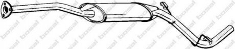 Глушник середня частина SKODA FELICIA 94-98 BOSAL 282-755