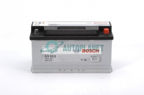 Акумуляторна батарея 90Ah/720A (353x175x190/+R) S3 BOSCH 0 092 S30 130