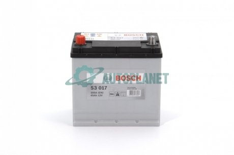 Акумуляторна батарея 45Ah/300A (219x135x222/+L/B01) BOSCH 0 092 S30 170