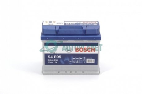 Акумулятор 60Ah-12v EFB (S4E05) (242x175x190),R,EN640 BOSCH 0 092 S4E 051