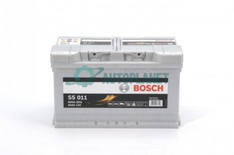 Акумуляторна батарея 12В/85Ач/800А BOSCH 0 092 S50 110