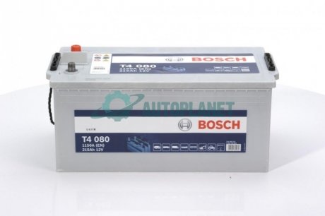 Акумуляторна батарея 215Ah/1150A (518x274x242/+L/B00) BOSCH 0 092 T40 800