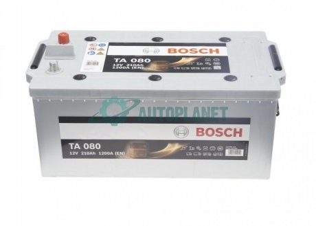 Акумуляторна батарея 210Ah/1200A (518x274x242/+L/B00) (AGM) BOSCH 0 092 TA0 800