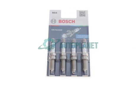 КОМПЛЕКТ СВІЧОК ЗАПАЛЮВАННЯ BOSCH 0 242 135 811